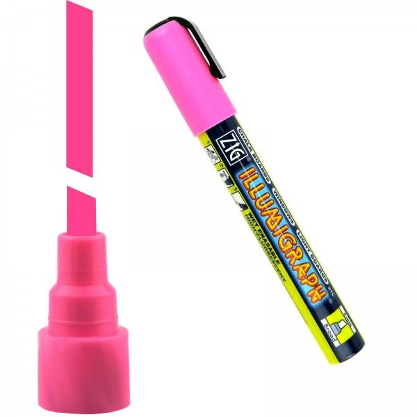 Marker do cenówek kredowych ILLUMIGRAPH różowy