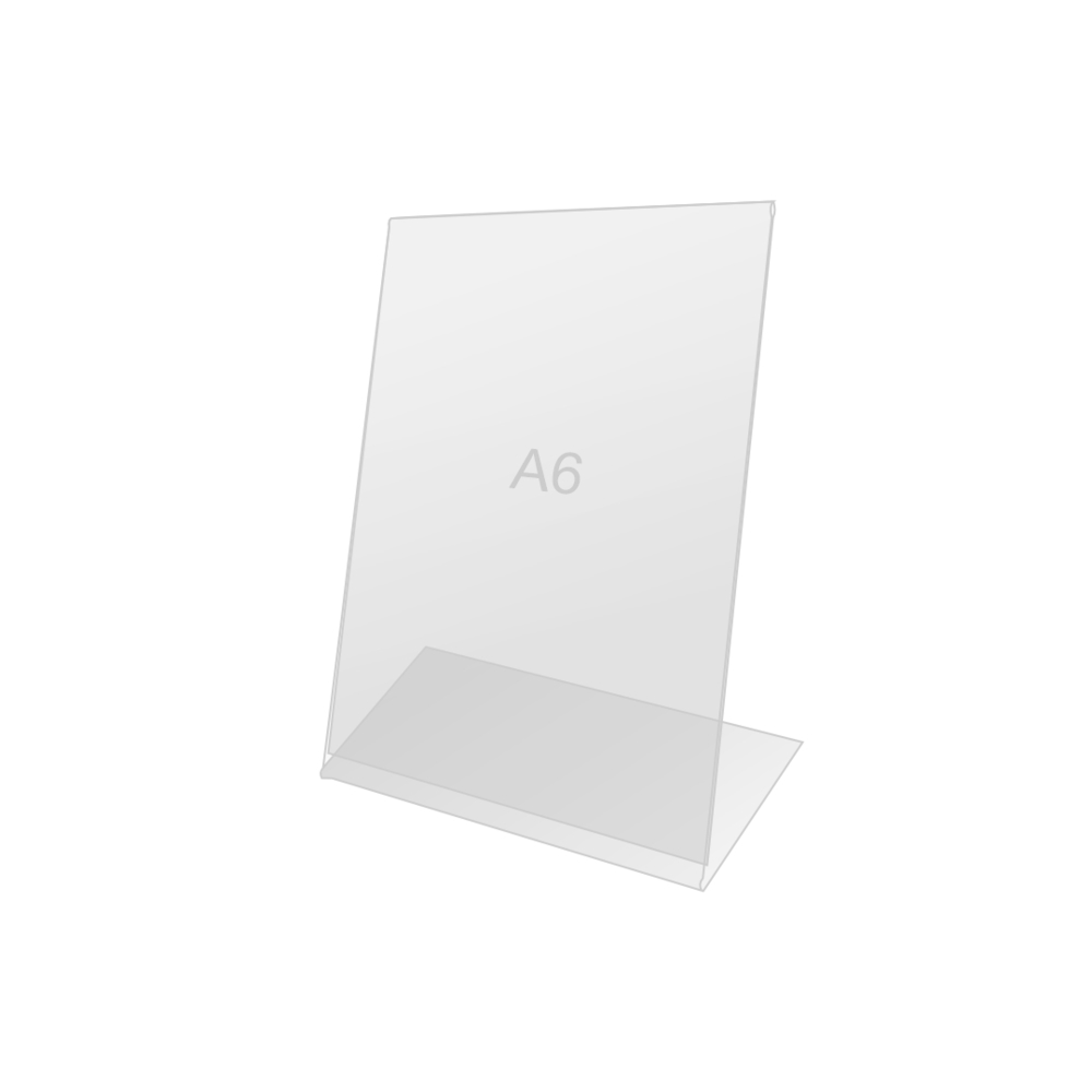 Stojak informacyjny A6 pion