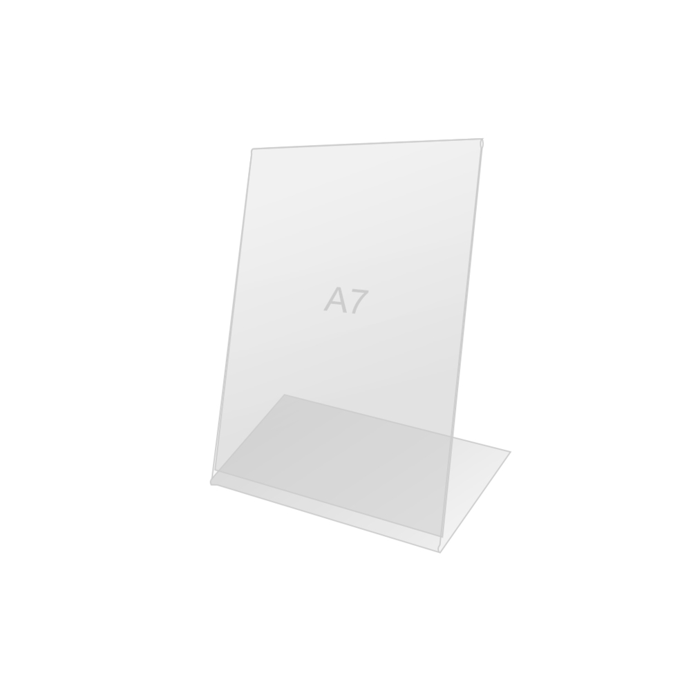 Stojak informacyjny A7 pion