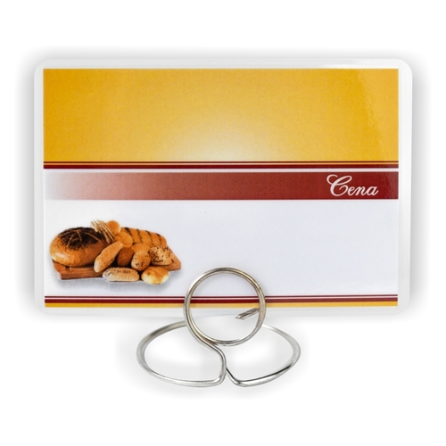 Etykiety cenowe laminowane, cenówki PIECZYWO- 65x95 mm