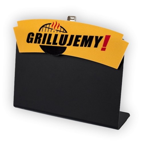  Nakładka reklamowa na cenówkę - GRILLUJEMY - 10 szt.