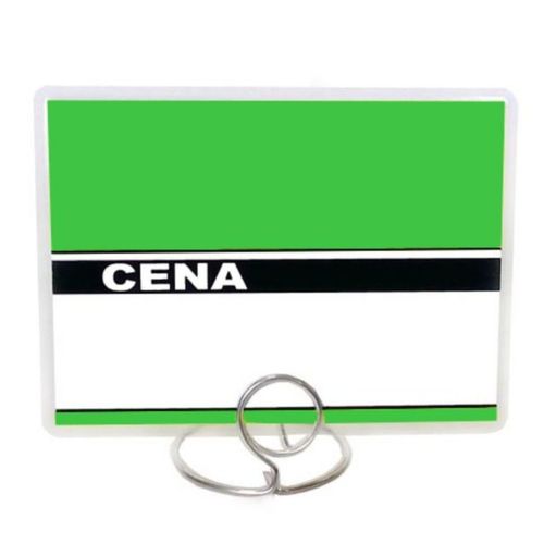 Etykiety cenowe - cenówki laminowane 80x110mm - ZIELONE