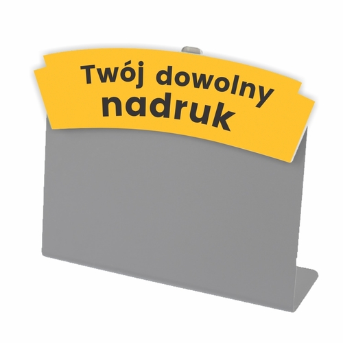  Nakładka reklamowa na cenówkę z Twoim nadrukiem 50 sztuk