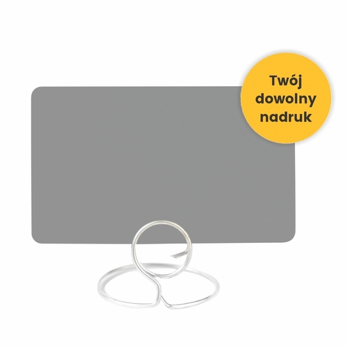 Pin reklamowy na cenówkę z Twoim nadrukiem 50 sztuk 