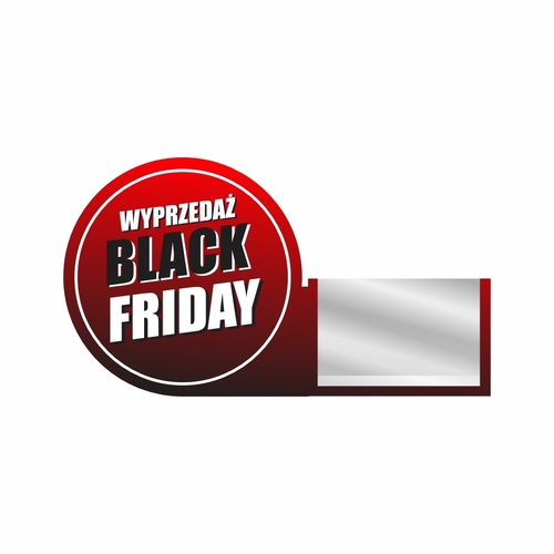 Shelfstoper osłonka regałowa BLACKFRIDAY 1szt.
