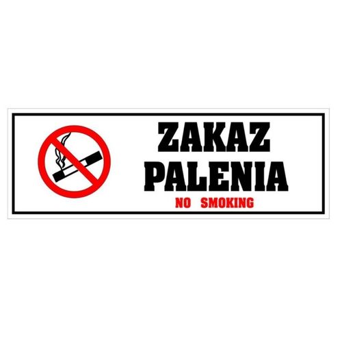 Tabliczka ZAKAZ PALENIA