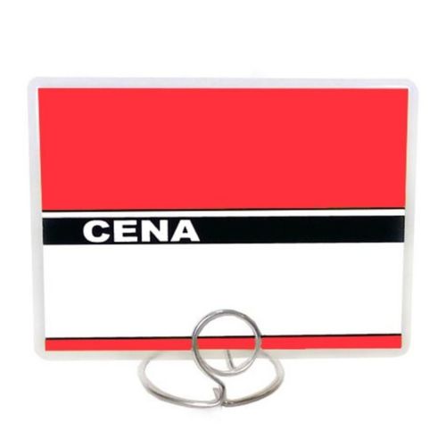 Etykiety cenowe - cenówki laminowane 60x95mm - CZERWONE