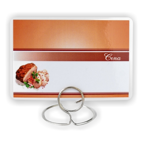 Etykiety cenowe laminowane - cenówki MIĘSO / WĘDLINY - 65x95 mm