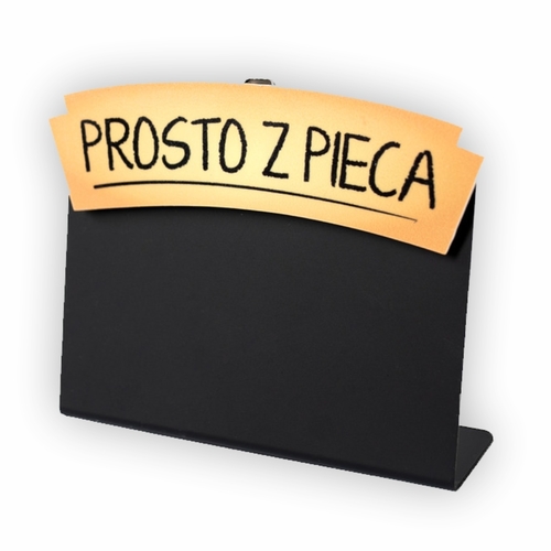 Duże piny nakładki do cenówek - nadruk PROSTO Z PIECA - 10 szt.