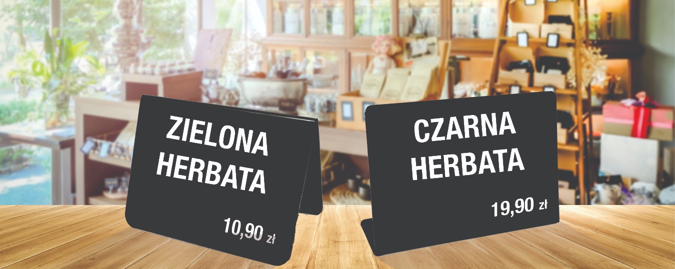 Obowiązkowe i nieobowiązkowe oznaczenia w restauracji, kawiarni, lodziarni