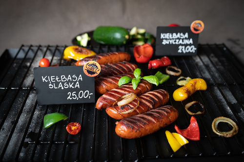 Zdjęcie produktu Piny reklamowe CZAS NA GRILL 30 mm – 10 sztuk Nakładki do cenówek dla sklepów gastronomii i producentów grillowych 5