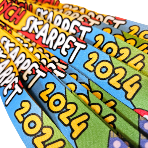Zdjęcie produktu Smycz reklamowa z nadrukiem dwustronnym – personalizowana smycz z logo 1000 sztuk 8