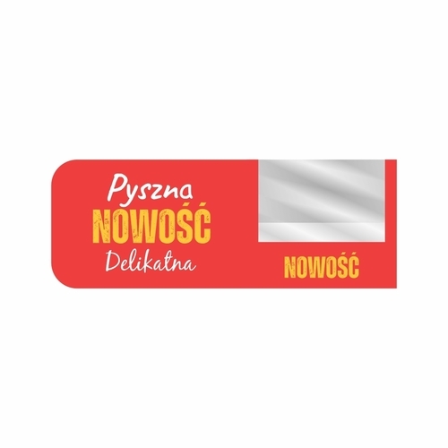 Zdjęcie produktu Shelfstopper reklamowy PCV 90×160 mm – personalizowany stoper półkowy 1000 sztuk 6