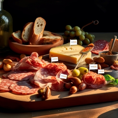 Zdjęcie produktu Pikery reklamowe z logo – wykałaczki z flagą do promocji degustacji cateringu i eventów 10000 szt. 200/250mm 6