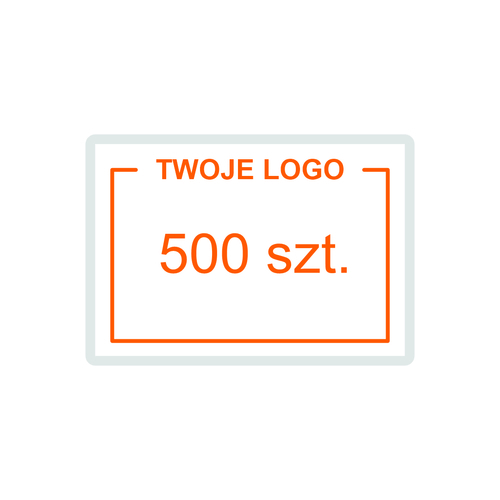 Zdjęcie produktu Cenówki laminowane z twoim logo 80×110 mm – personalizowane etykiety cenowe zestaw 1000 sztuk 5